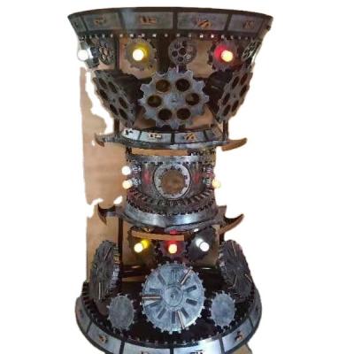 China India Customwelding Metal Sculpture Hourglass for sale