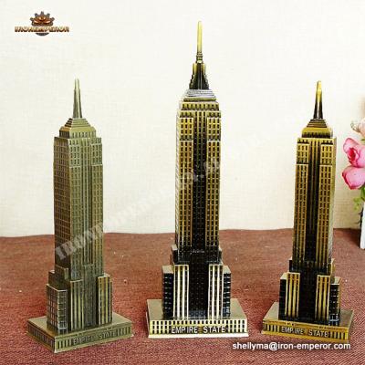 China China Metal Opens American Empire State Models Sign Building Items for sale