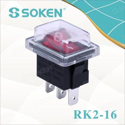 China Marine tools RK2-16 waterproof mini switch t85 10a 250v /ningrui rocker switch for sale