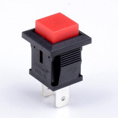 China 250VAC PS13-1R Pin Momentary Doorbell SOKEN 2 Press Rectangular Push Button Switch for sale