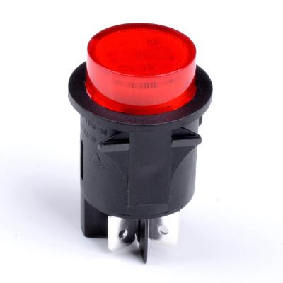 China SOKEN momentary latching / stairlift latching power control led push button switch PS18-16 2 pole for sale