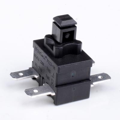 China SOKEN PS23-16-2C Momentary Vacuum Rectangle Push Button Switch Latch or Post 1 for sale