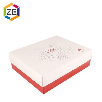 China Large Gift Boxes With Logo Recyclable Custom Lids Paper Packaging Fancy Gift Boxes For Dress for sale