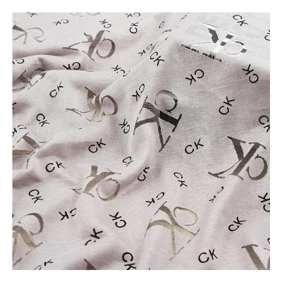 China Garment Manufacturers Sell Cheap CK Letters New Slim Clothing Burnt Cloth For Women for sale