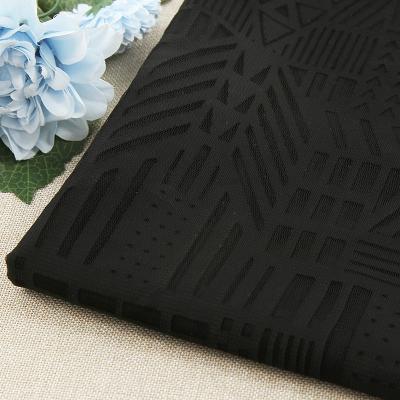 China New Design Chinese Fashion Retro Home Garment Supplier Home Black Dress Tulle Burnt Fabric for sale