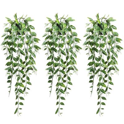 China XC-2004 Green Vertical Artificial Hanging Simulation Plant Office Potted Plant Office Decoration Fake Plant Wall XC-2004 Amazon Amazon for sale