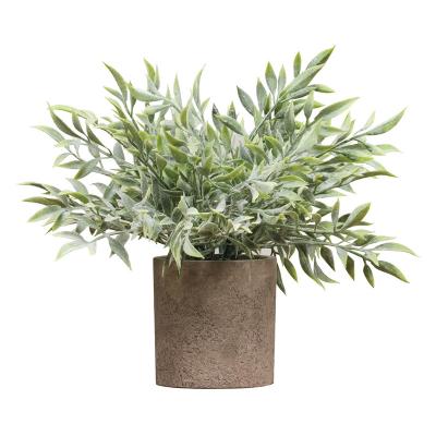 China XC-542 Realistic Artificial Potted Cylindrical Potted Plants Pulp Plant Bonsai Plant Amazon Office Home Decor for sale