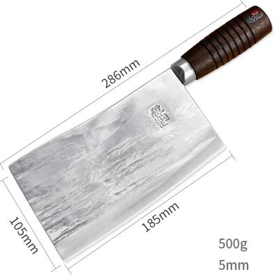 China 7.5 Inch Professional Viable Chinese Chef Knife Chinese Chopper Knife Butcher Knife German High Carbon Stainless Steel for sale