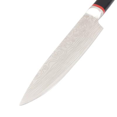 China 5 Inch Meat Santoku Damascus Stainless Steel Kitchen Knife Professional Chef Knives Kitchen Knife for sale