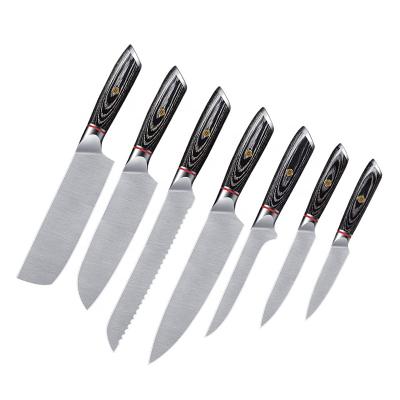 China High Sustainable Qualify Stainless Steel Wooden Kitchen Handle Professional Chef Knife for sale