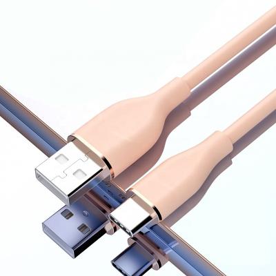 China 2022 New Product 2022 Real 5A 6A 20W 27W 60W Mobile Phone Etc.electronic Silicon Coated Mobile Phone Charger Fast Charging USB Cable Fast Silicone for sale