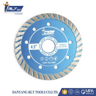 China Stone Power Tools Cold Pressed Diamond Saw Turbo Blade For Stone for sale