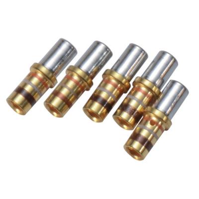 China Gold Plated Crimp Contact Pin Size 16 For Defence / Military & Aerospace for sale