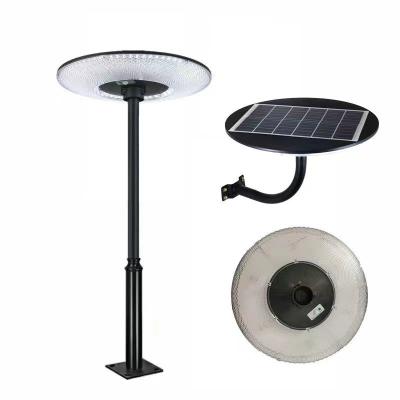 China Lampara Modern Outdoor Solar Square Light Fixtures Outdoor Waterproof With Sensor Solar UFO Garden Lamp Street Lights Garden Lights Solar Powered for sale