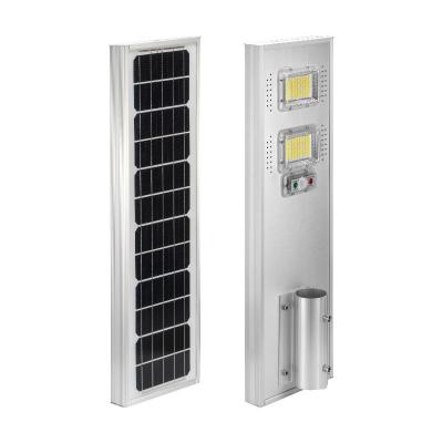 China 100w 200w 300w Modern Outdoor Lighting Fixtures Solar Panel Lithium Battery Die Casting Aluminum Solar Street Light for sale