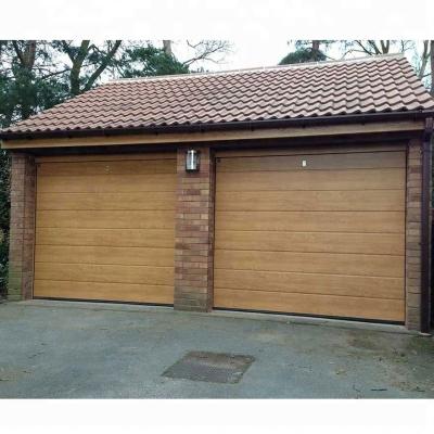 China Sliding Overhead Steel Sectional Sliding Garage Door for sale