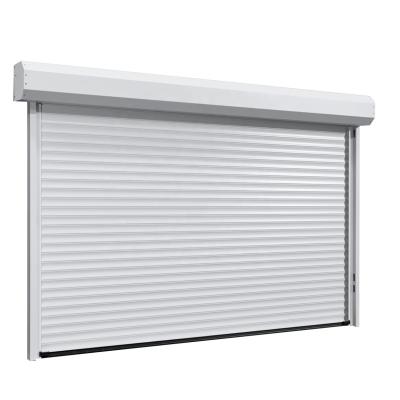 China Sound Insulation China Cheap Price Aluminum Remote Control Roll Up Garage Door Factory Automatic Aluminum Roller Shutter Patio Doors And Windows for sale