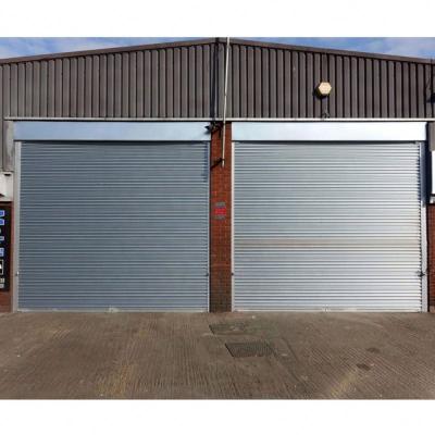 China Wholesale Cheap Durable Industrial Galvanized Steel Rolling Automatic Motorized Rolling Shutter Doors Roller Shutter Garage Door for sale