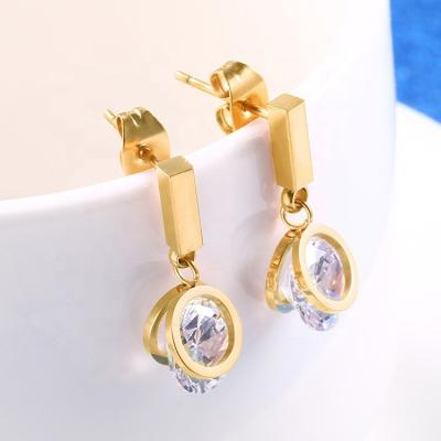 China Wholesale Factory Price Cute Butterfly Earrings Stud Earrings Stainless Steel Stud Earrings For Women 2021 for sale