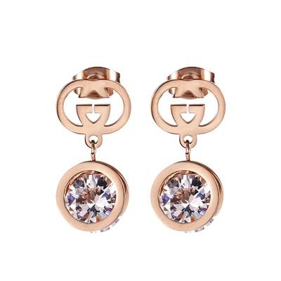 China Wholesale Factory Price Cute Butterfly Earrings Stud Earrings Stainless Steel Stud Earrings For Women 2021 for sale