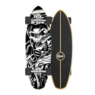 China No Need To Pedal Geele Cruiser Skateboard Deck 100% Canadian Maple S5 SurfSkate 32inch for sale