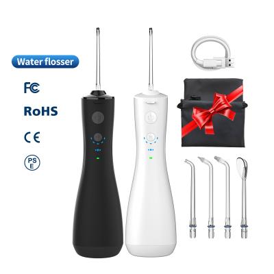 China Hotel Supply Dental Health OEM Ultrasonic Teeth Flossing Tools Jet Clean Water Flosser For Travel for sale