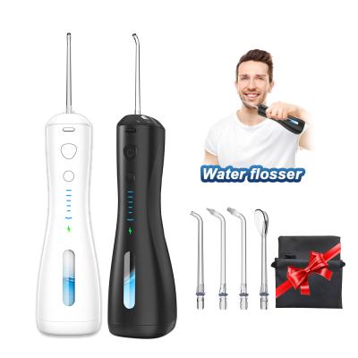 China Hot Sale Hotel Amazon Electric Cordless Power 240Ml Oral Dental Flosser Irrigator Water Jet for sale