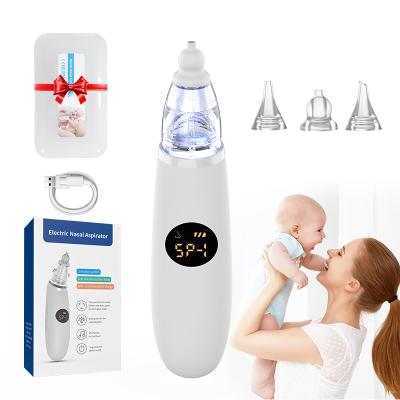 China New Arrivals USB Rechargeable Waterproof Baby Care Vacuum Suction Nasal Aspirator For Nose Cleaner N025 for sale