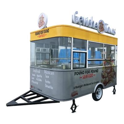 China Deep AIR winery concession food trailer candy fryer food trailer truck food cart for sale en venta