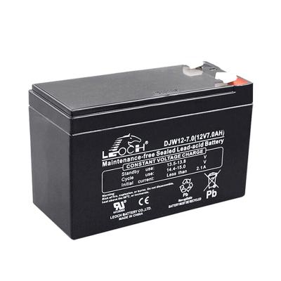 China DJW12-7.0 12V7.0AH Contemporary Emergency Power Supply Car Roof Battery Battery Lift Accessories for sale