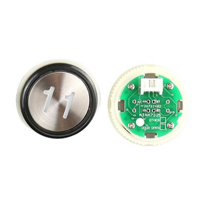 China Contemporary Car Platform Elevator Parts Outbound Radio Buttons A3N47325 A4J47324 Elevator Button for sale