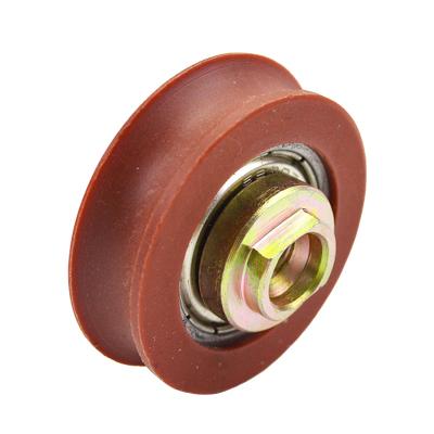 China Contemporary Elevator Parts Door Hanging Round Roller Door Pulley Door Round 44*12*6200 for sale