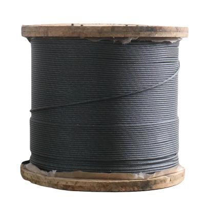 China Contemporary Elevator Parts 8MM Hemp Core Speed ​​Limiter Traction Machine Special Wire Rope 12 13 10mm For Elevator for sale