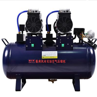 China DYM oil free dental supplies silent oil free air compressor/medical dental air compressor for sale