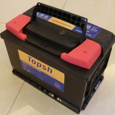 China DURABLE HIGH PERFORMANCE 278*175*190mm SUPER COLD AMPERE 57524/57529/57512/57539/DIN75MF 12V75AH POWER 278*175*190mm EUROPEAN CAR BATTERY for sale