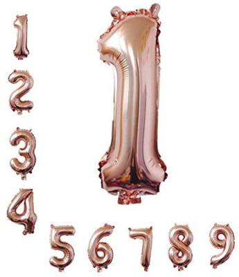 China 40 Inch Aluminum Foil LHD Large Digit Helium Balloons Foil Mylar Balloons Numerical Numbers Balloons for sale