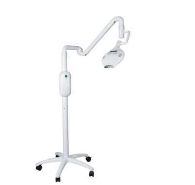 China Metal Most Popular 8 LED Lights Professional Moving Teeth Whitening Machine Dental Bleaching Lamp for sale