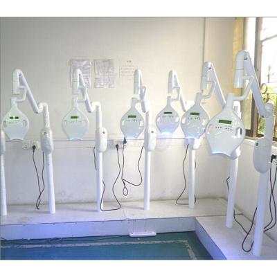 China Portable Metal Factory Price Dental Chair, Light Bleaching LED Teeth Whitening Lamp Machine for sale