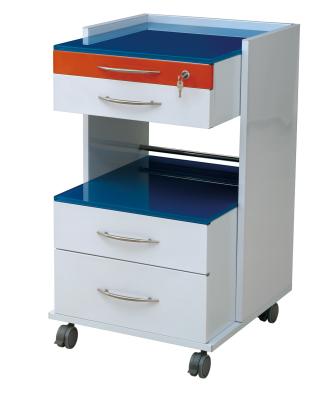 China Modern Metal Cabinet Clinics Furniture Dental Storage Cabinet with Drawers for Dental Clinics for sale