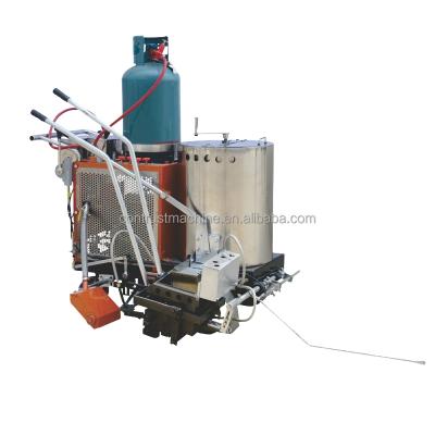 China New Manual Hot Melt Paint Line Marking Paint Service Thermoplastic Road Road Line Machine for sale