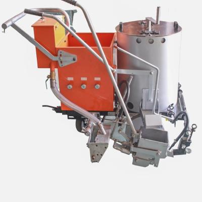 China thermoplastic painting service road paint line making machines/road marking painting machine automatic line marking road machine for sale