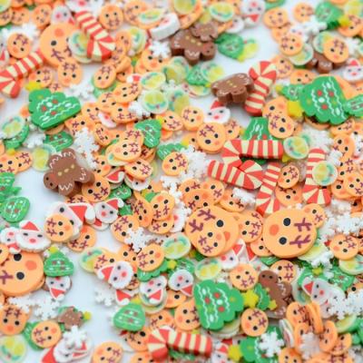 China 6293 Christmas Clay Decoration Clay Christmas Ornament Sustainable Christmas Clay Sprinkles for sale