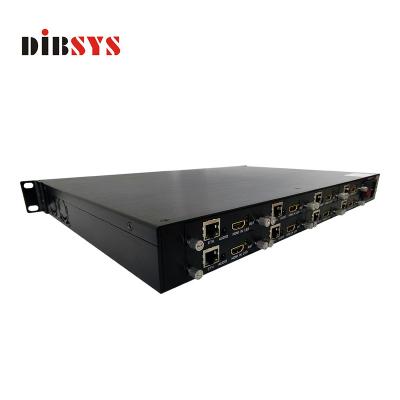 China IPTV Headend Systems 8 Ports Internet TV Encoder 4K HEVC Video Encoder h.265 RTMP Encoder IPTV Encoder for sale