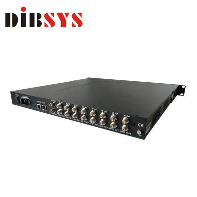 China IPTV Headend Systems FTA IRD 8 Channels TV Tuner To Digital IP Gateway Receiver for sale