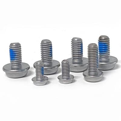 China High Tensile Pan Screw Flange Grade 8.8 10.9 Loose Bolt Pan Head Nylon Patch Screws Anti With Shoulder for sale