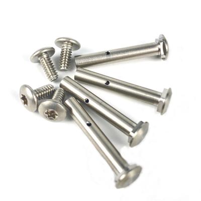 China Factory Direct Selling Aluminum Male And Female Picture Frame Chicago Flat Nut Head Self Tapping Torx Screws for sale