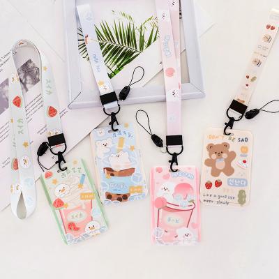 China ID Card Badge Holding Custom Logo Fashion Lanyard ID Card Badge Holder Custom Printing Polyester Neck Lanyards With Logo Custom for sale