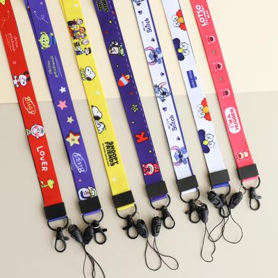 China Fashionable Lanyards With Logo Lanyards Neck Straps Premium Quality Custom Logo Wrist Badge Holder Strap Lanyards Key Chain Holder for sale