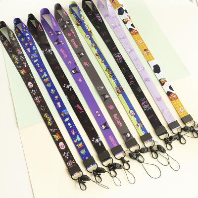 China Personalized Custom Printing Lanyard Sublimation Polyester Neck ID Card Lanyards LONG Card Holder SHORTS with Logo Custom for sale