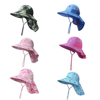 China Fashion\Outdoor Breathable Simple Girl Hat Kids Embroidery Rope Comfortable Custom Hats\Durable Bucket Hats Fishing Unisex Hats for sale